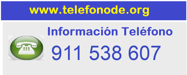 Telefono  911538607