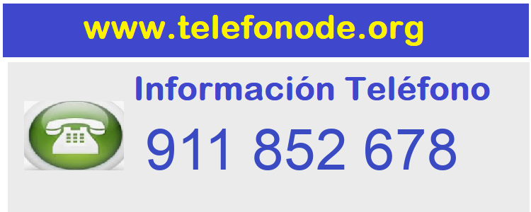 Telefono  911852678