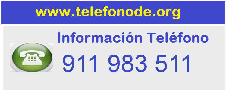 Telefono  911983511