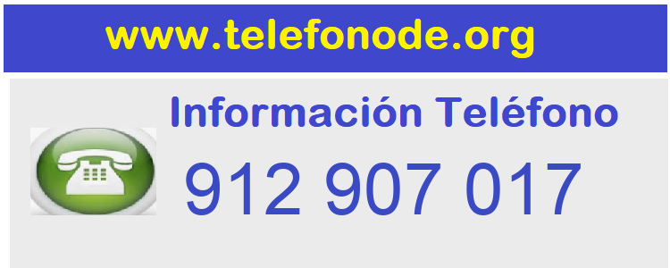 Telefono  912907017