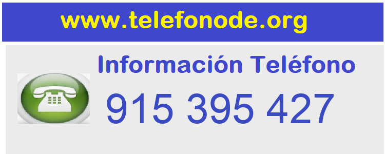 Telefono  915395427