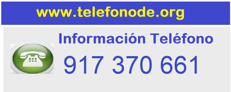 Telefono  917370661