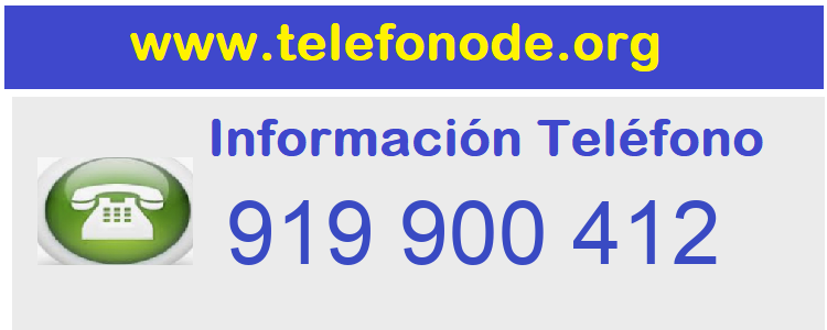 Telefono  919900412