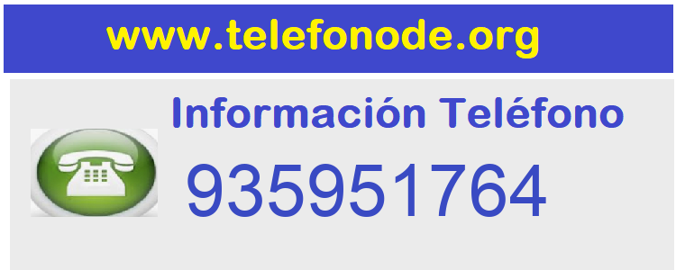 Telefono  935951764