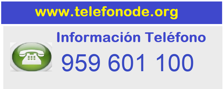 Telefono  959601100