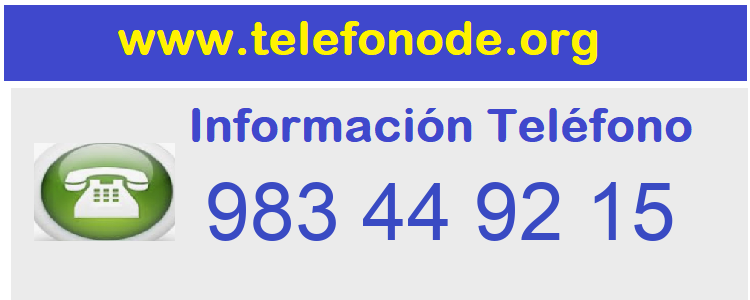 Telefono  983449215