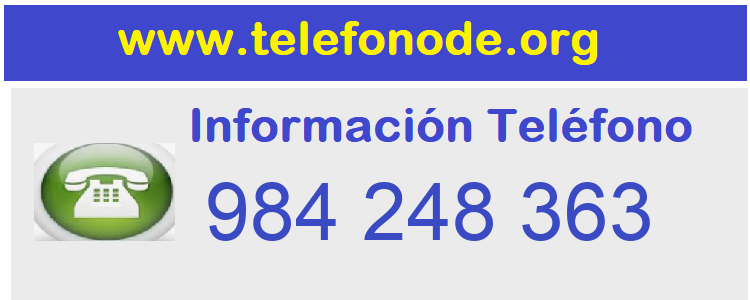 Telefono  984248363